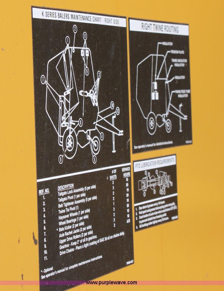 image for item AA9089 1993 Vermeer 604 Series K round baler