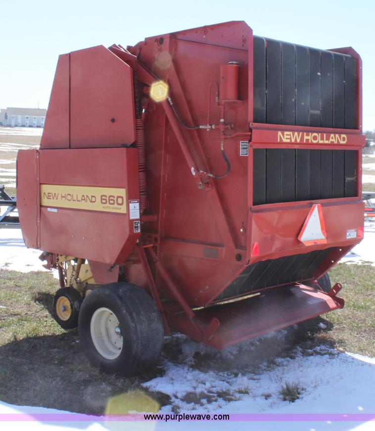 image for item AA9091 1991 New Holland 660 round baler