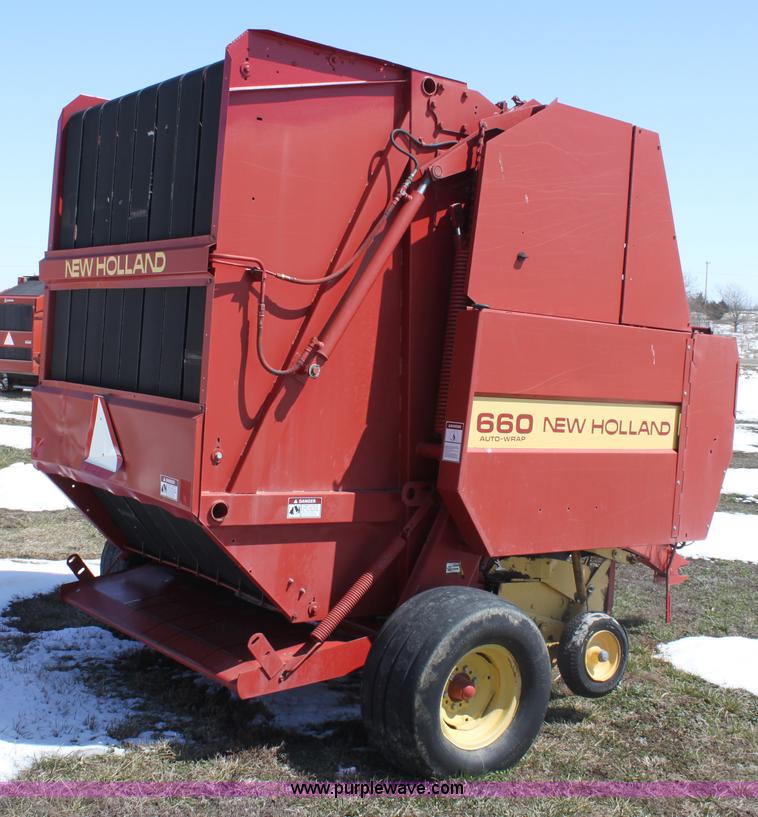 image for item AA9091 1991 New Holland 660 round baler