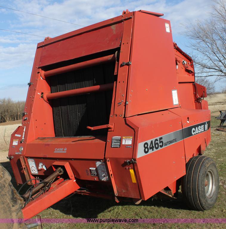 image for item AA9137 1997 Case IH 8465A round baler