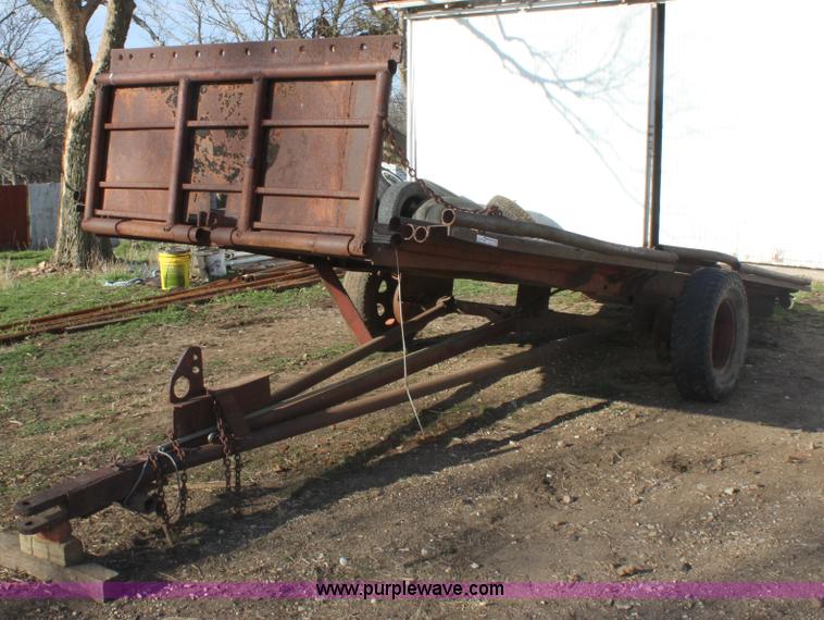 image for item AA9140 Shop built tilt deck trailer