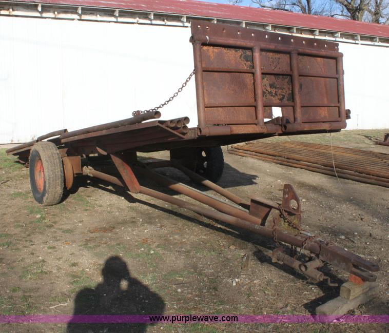 image for item AA9140 Shop built tilt deck trailer