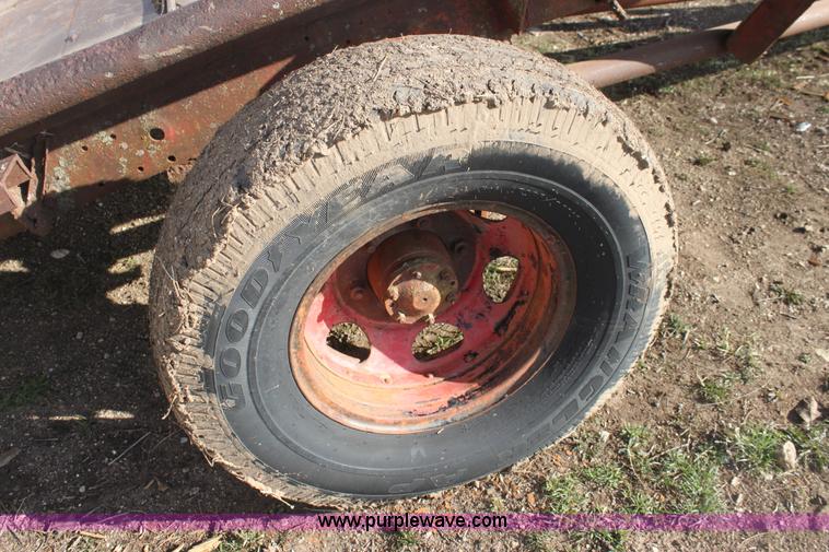 image for item AA9140 Shop built tilt deck trailer