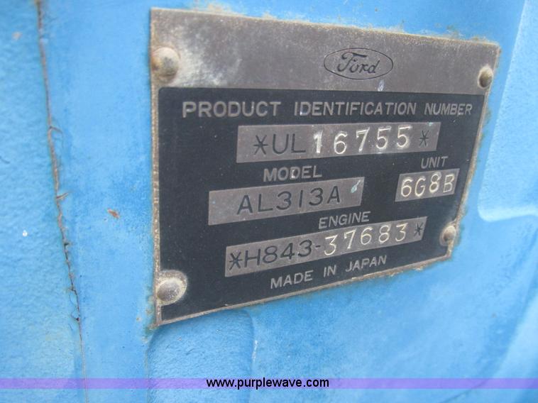 image for item AB9433 1984 Ford 1710 tractor