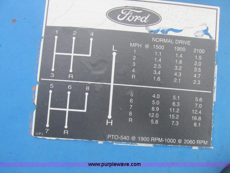 image for item AB9434 1967 Ford 5000 tractor