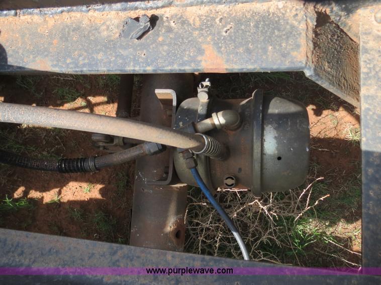 image for item B4709 2005 Shop built 37.5' drop deck trailer