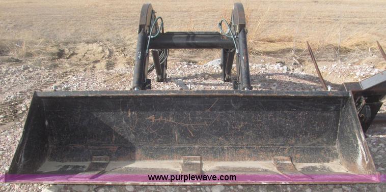 image for item B5431 Buhler Allied 2795 mid mount loader and bale spear