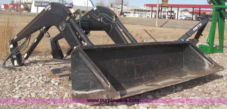 image for item B5431 Buhler Allied 2795 mid mount loader and bale spear