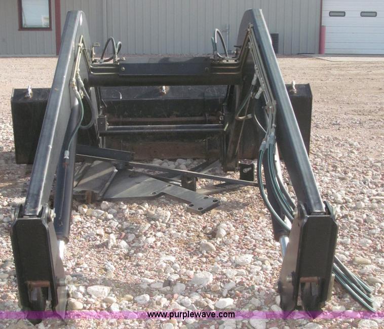 image for item B5431 Buhler Allied 2795 mid mount loader and bale spear