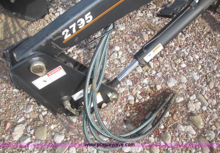 image for item B5431 Buhler Allied 2795 mid mount loader and bale spear