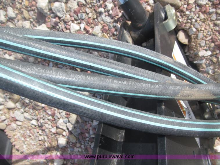 image for item B5431 Buhler Allied 2795 mid mount loader and bale spear