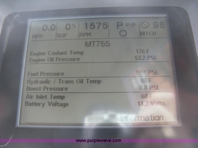 image for item E3325 2002 Caterpillar Challenger MT755 tractor