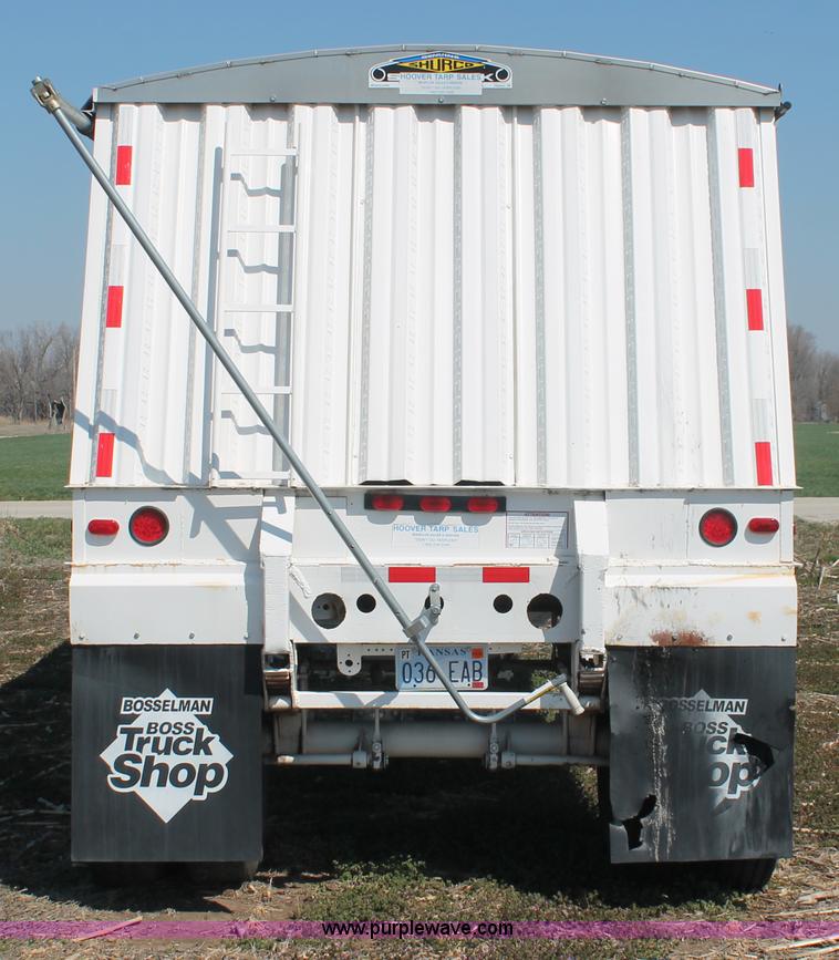 image for item E3344 1969 Moni 25' shop built grain trailer