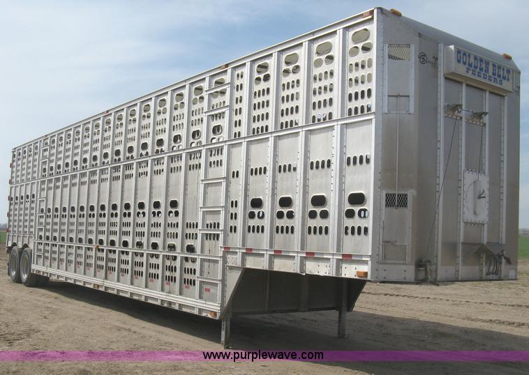 image for item E3357 2010 Barrett cattle pot trailer