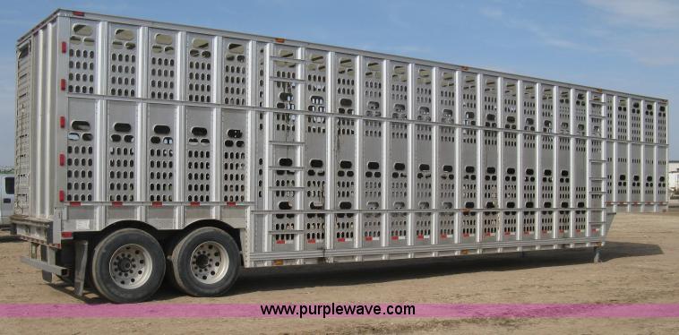 image for item E3357 2010 Barrett cattle pot trailer