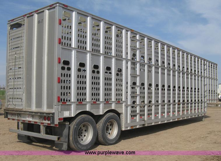 image for item E3357 2010 Barrett cattle pot trailer