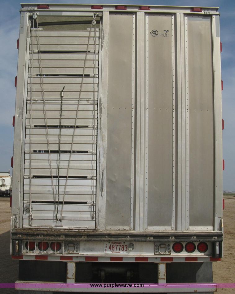 image for item E3357 2010 Barrett cattle pot trailer