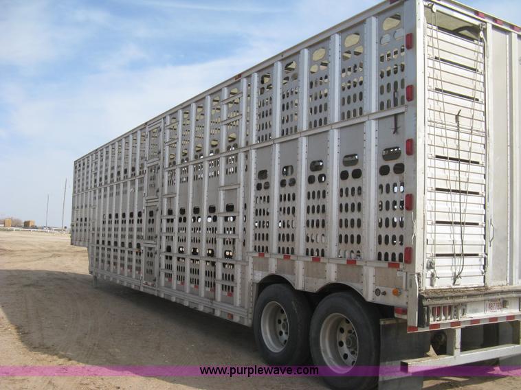 image for item E3357 2010 Barrett cattle pot trailer