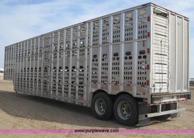 image for item E3357 2010 Barrett cattle pot trailer