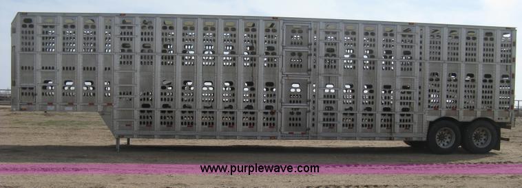 image for item E3357 2010 Barrett cattle pot trailer