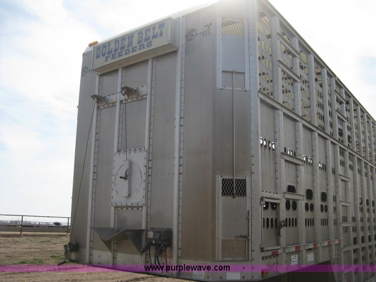 image for item E3357 2010 Barrett cattle pot trailer