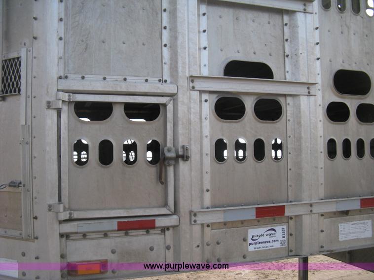 image for item E3357 2010 Barrett cattle pot trailer