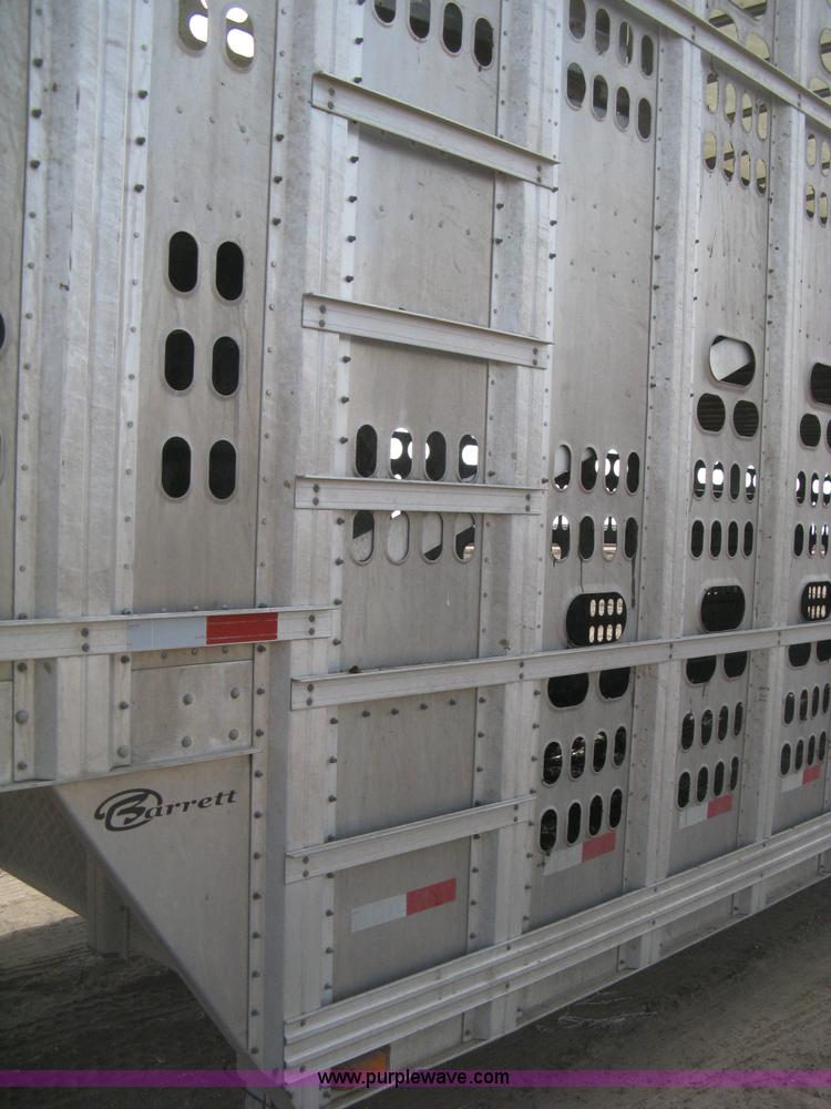 image for item E3357 2010 Barrett cattle pot trailer