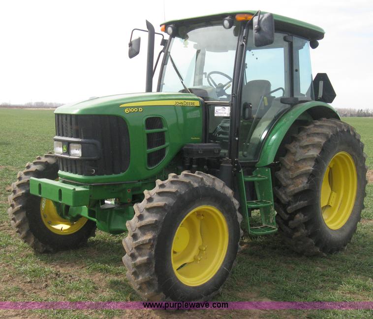 image for item E3358 2009 John Deere 6100D MFWD tractor