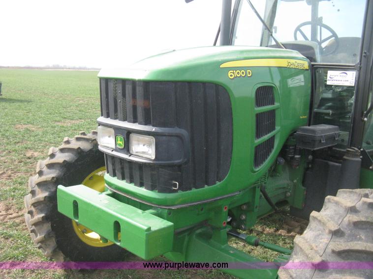 image for item E3358 2009 John Deere 6100D MFWD tractor