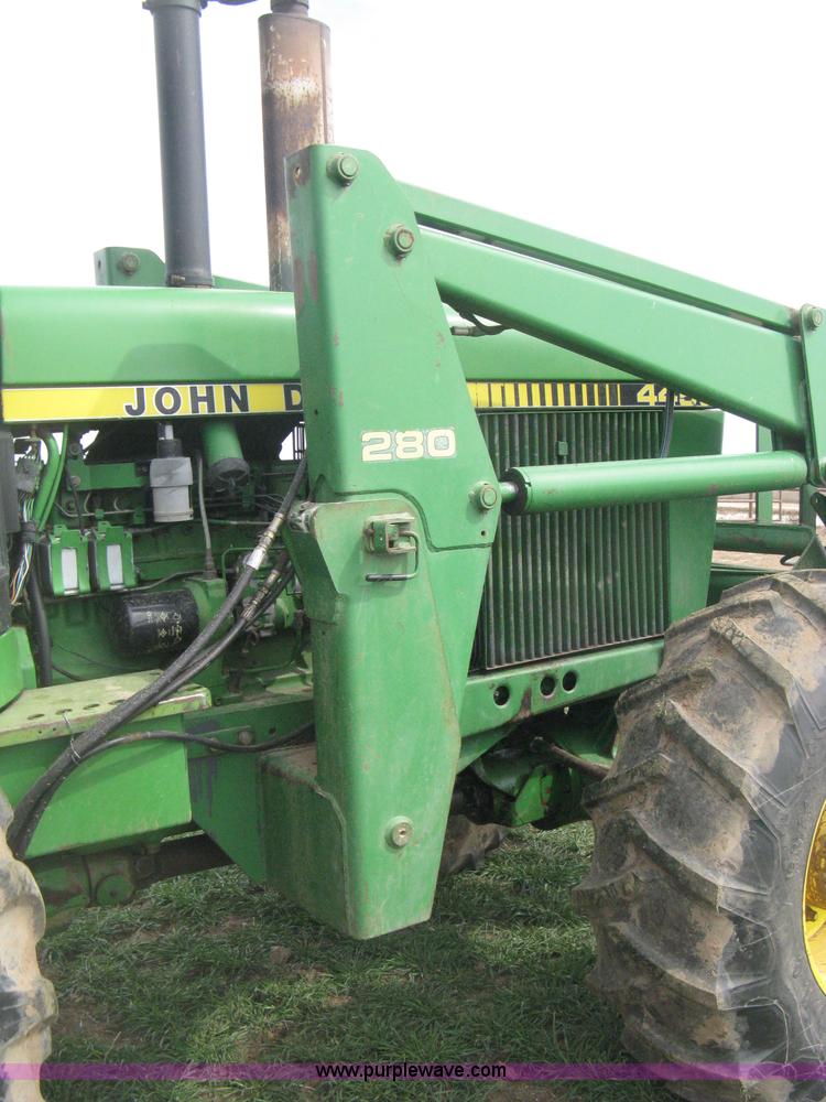 image for item E3359 1988 John Deere 4450 MFWD tractor