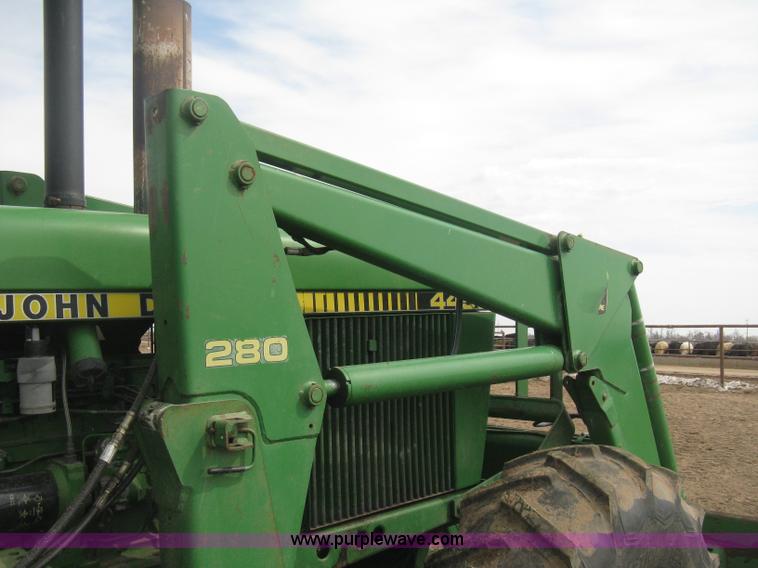 image for item E3359 1988 John Deere 4450 MFWD tractor