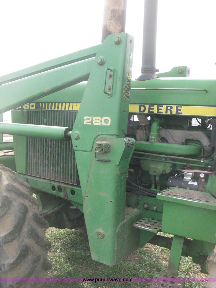 image for item E3359 1988 John Deere 4450 MFWD tractor