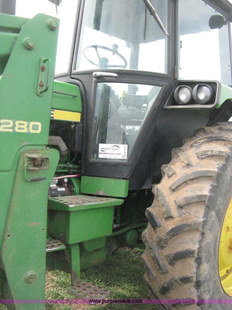 image for item E3359 1988 John Deere 4450 MFWD tractor