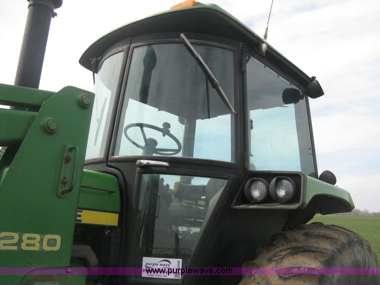 image for item E3359 1988 John Deere 4450 MFWD tractor