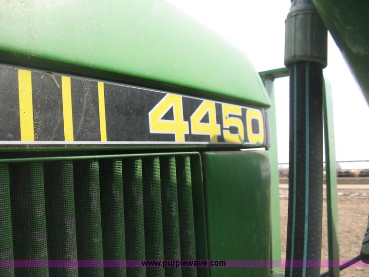 image for item E3359 1988 John Deere 4450 MFWD tractor