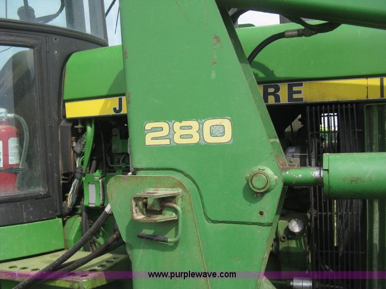 image for item E3359 1988 John Deere 4450 MFWD tractor