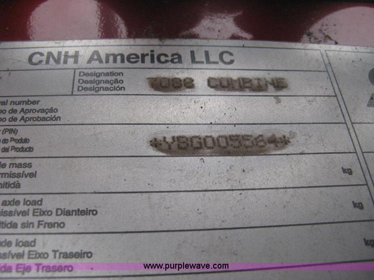 image for item E3374 2011 Case IH 7088 Axial-Flow RWA combine