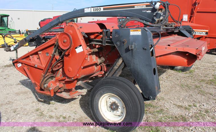 image for item F2806 Hesston 1160 Hydro-Swing swather