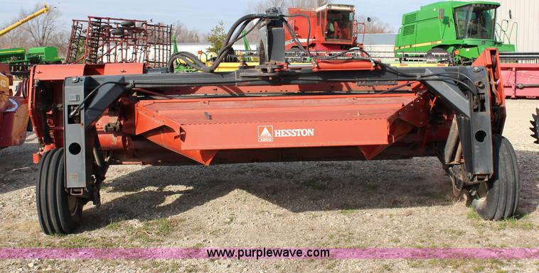 image for item F2806 Hesston 1160 Hydro-Swing swather