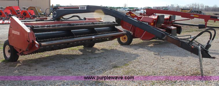 image for item F2806 Hesston 1160 Hydro-Swing swather