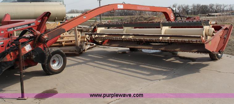 image for item F2829 Hesston 1014 Hydro-Swing swather