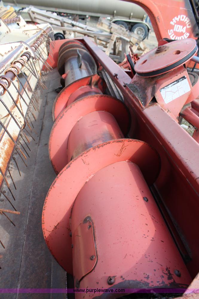 image for item F2829 Hesston 1014 Hydro-Swing swather