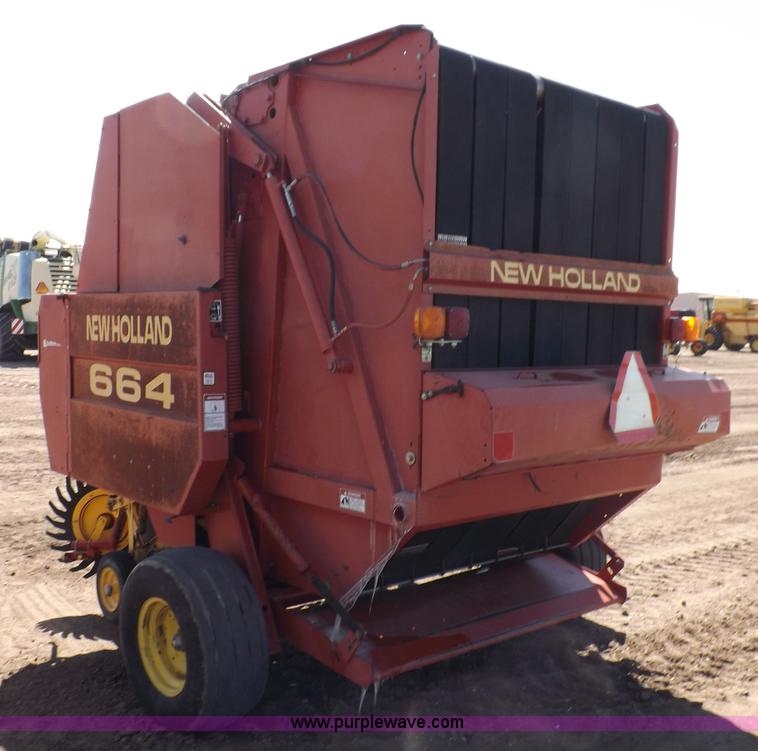 image for item F6485 1997 Case IH 664 round baler