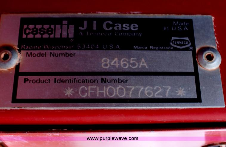 image for item F8699 Case IH 8465A baler