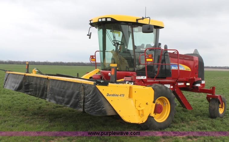 image for item F8710 2012 New Holland H8080 self-propelled swather