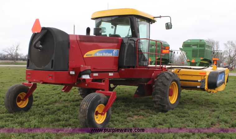 image for item F8710 2012 New Holland H8080 self-propelled swather