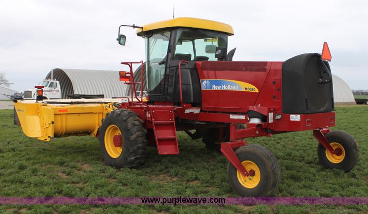 image for item F8710 2012 New Holland H8080 self-propelled swather