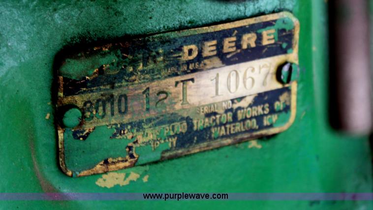 image for item F8719 1961 John Deere 3010 tractor