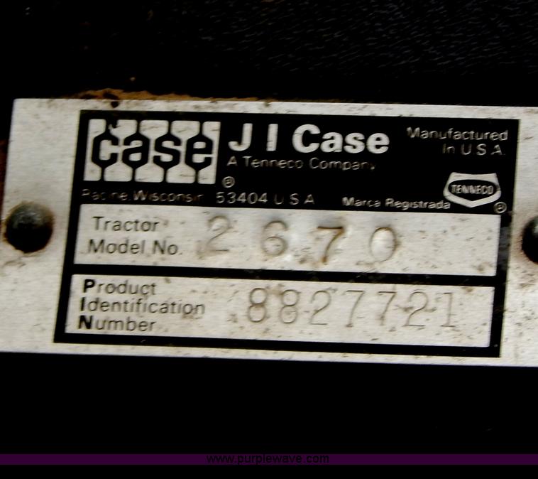 image for item G3079 1977 Case 2670 Traction King tractor