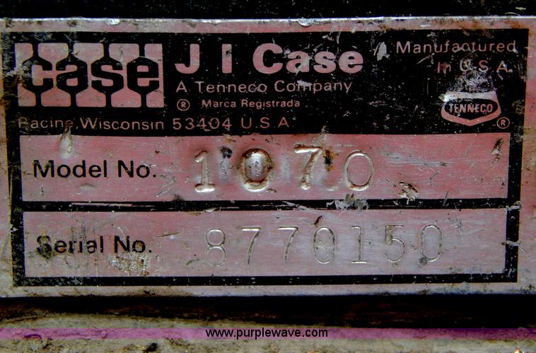 image for item G3080 1977 Case 1070 Agri King tractor